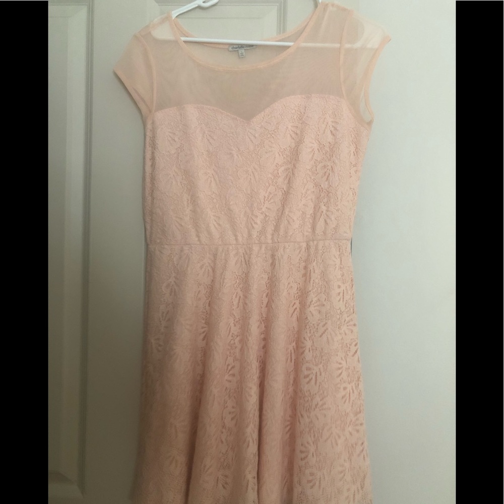 Peach Dress